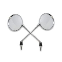 Royal Enfield Round Shape Mirror (Chrome)