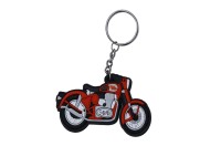 Royal Bullet Bike 3D Rubber Keychain – For True Riders