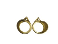 Parking shade brass