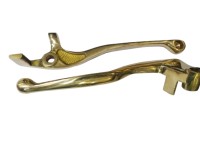 lever classic plain brass
