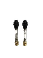 heavy mirror yoke nut (black & chrome finish)