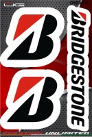 Multicolor bridgestone sticker